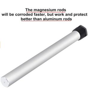 China OEM Hot Water Heater Anode Rod , Magnesium Sacrificial Anode Rod Corrosion Protection factory
