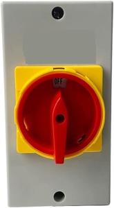 China HAROK 25A 4P Rotary Isolator 690V On Off Isolator Switch 11-25D Replace LW30 factory