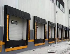 China Excellent Fire Resistance Industrial Adjustable Inflatable Insulated Airtight Sealed Dock Shelter factory