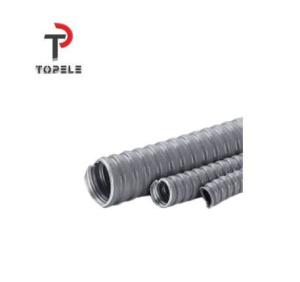 China IEC 61386 PVC Coated Flexible Metal Conduit Metric Thread factory