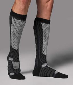 China Gender-Neutral Winter Ski Socks Warm Thermal Calf Compression Snowboard Socks for Cold factory