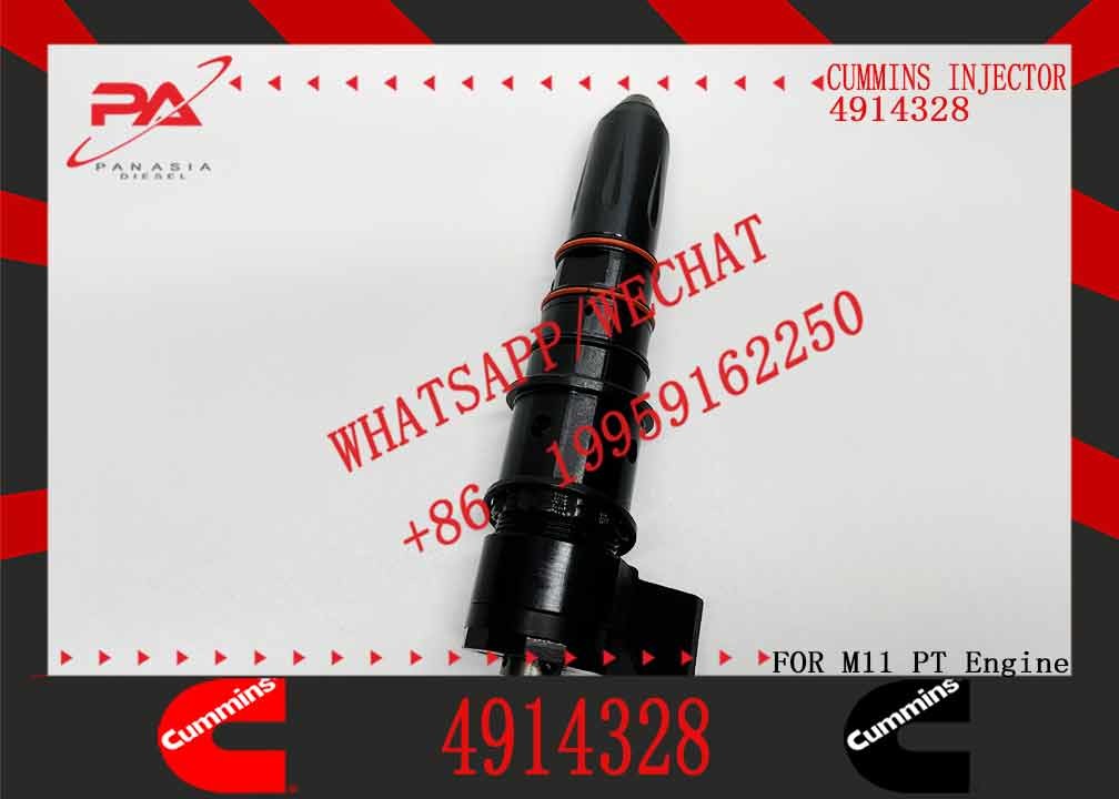 ISF 4b 6b 6c L10 M11 NTA855 KTA19 KTA38 KTA50 Injector Nozzle 3077715 4914328 4062569 diesel fuel injector for Cummins