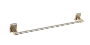 China Single towel rail85208-Square &amp;Brass&amp;Nickel Brush +Golden &amp; Bathroom Accessory&amp;fittings&amp;Sanitary Hardware factory