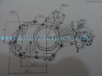 153FMH 110CC single cylinder 4 stoke Air cool Three Wheels Motorcycles Engines