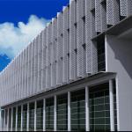 Aerofoil Shaped External Aluminium Louvres 6000mm Length external louvre