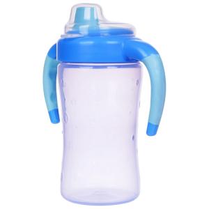 China FDA 9 Ounces Baby Sippy Cup With Flexible Spout factory