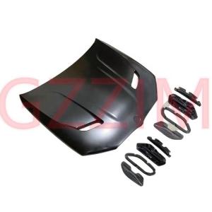 China Car Engine Cover Stainless Steel Hood Bonnet For BMW 2018-2021 G30 38 Changed To CS Style factory
