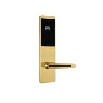 Safety Golden Smart Electronic Hotel Door Locks RFID Card System