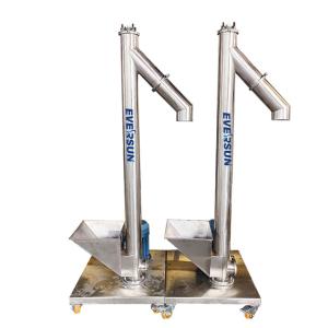 China SUS304 Conveying System Tube Vertical Auger Screw Feeder For Sludge And Cement factory