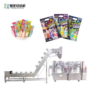 China Single Station Premade Bag Packing Machine Fully Automatic 30-50bag/Min factory