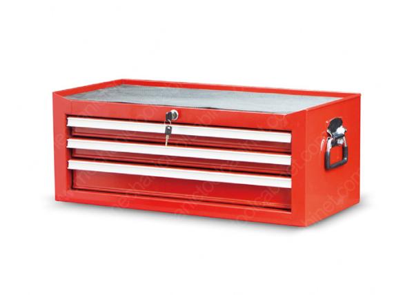 Steel Add - On Mechanic Tool Cabinet 27 Inches 3 Drawer With Handle High