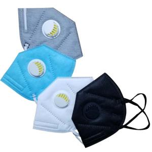 China Outdoor Foldable Ffp2 Mask Three Layers Protection Filtration Bacterial factory