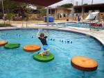 Commercial Swimming Pool Climbing Duckweed Net Rope Bridge for Kids