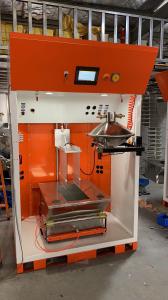 China 1.5KW Automated Powder Feed Center For Powder Clean And Change factory