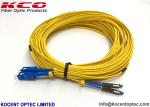 Single Mode Fiber Optic Pigtail Cables , G657B3 Simplex Patch Cord Pigtail MU
