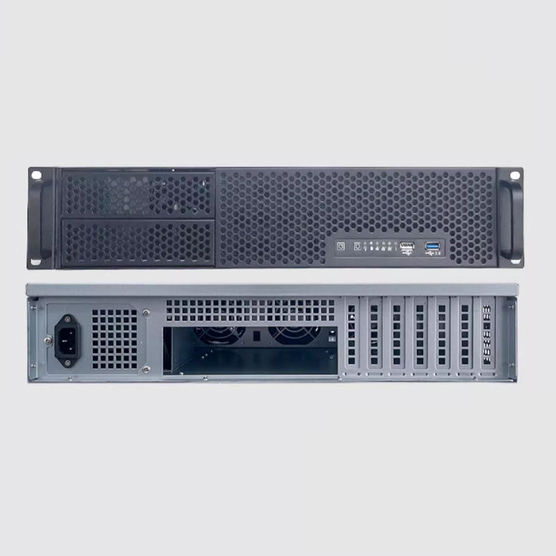 2U Server Case 430*650*88mm 2U-Q2L Serve Chassis with 3fans 8025 Fans Processor Main Frequency Servers Private Mold NO