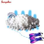 SEBS/TPU/Mineral Oil Base Polymer Flipper TPE Granules for Footwear Manufacturin