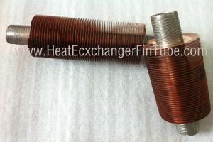 China Embedded G Fin Type Machine , Helicoidal Groove Cooling Fin Tube Machine factory