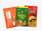 Custom printed plastic aluminum foil potato chips bag banana chips packaging bag