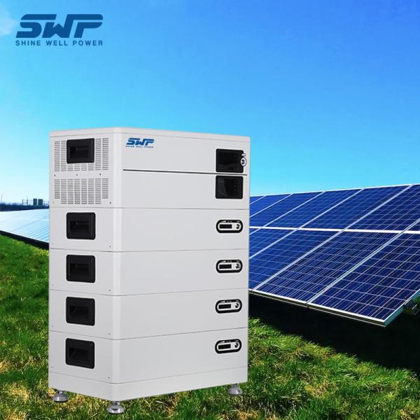 China 48V100Ah Flexible Stackable Battery Storage Solution For Various Applications Long Cycles And High Safe LiFePO4 Pack factory