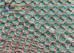 316L Stainless Steel Chainmail Curtain 1.5mm 30mm Wire Mesh