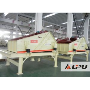 Compact Structure Dewatering Screen Machine for Ore / Sand / Coal Dehydration