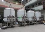 Cycle 45T Big Seawater Desalination Equipment , Sea Water Filtration RO Plant