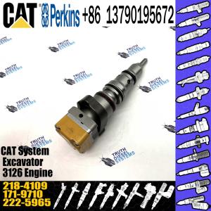 China 10R-1257 common rail injector 218-4109 178-6342 injector for Caterpillar 3126E engine fuel injector nozzle 10R-1257 177- factory