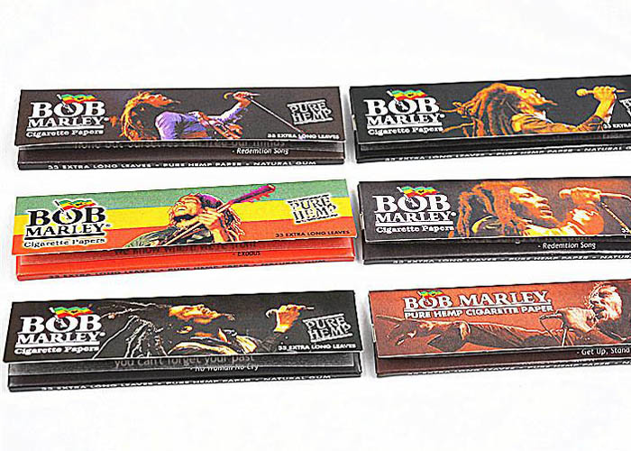 Bob Marley Cigarette Paper Roll 110mm Translucent Hemp Fiber Material