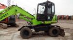 Used Hyundai R60W-5 Wheel Excavator for sale