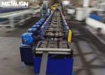 Flexible Ladder Type Cable Tray Manufacturing Machine With Gearbox Drive System