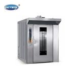 16 32 Tray Gas Rotary Oven Diesel Biscuit Cookie Oven Itlay Burner For Bakery