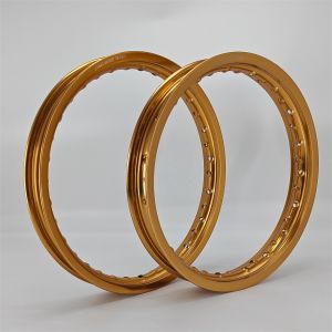 China 1.60-12 1.40-14 1.60-14 Gold Rims for Honda Mini Dirt Bikes Upgrade Your Bike Today factory