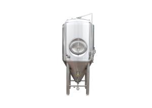 China 15BBL Customized Conical Beer Fermenter SS304 Brewery With Dimple Plate Jacket factory