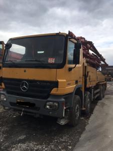 China Energy Saving Yellow Color Used Concrete Pump 48m 52m 2016 Year High Performance factory