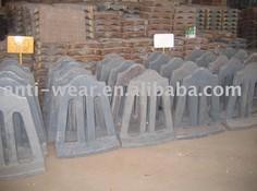 China Retension Ring Liners for Cement Mill Hardness More than HRC52 Coal-fired Power Plant factory
