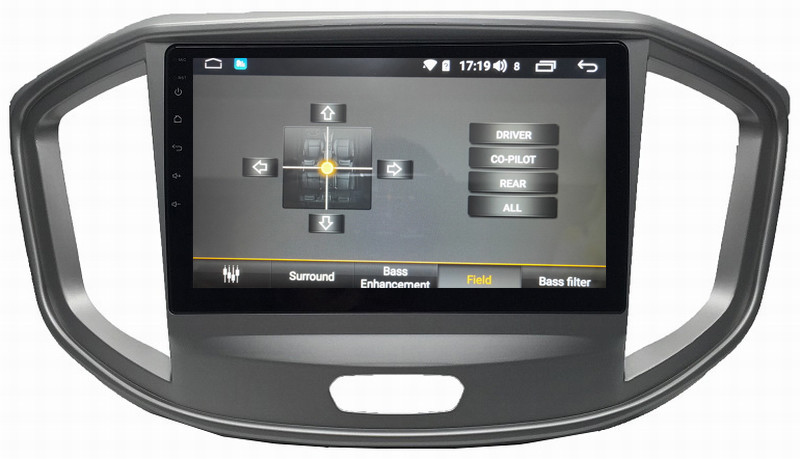 Ouchuangbo media player GPS radio for JAC Refine M4 support BT MP3 mirror link android 8.1 OS 4+64