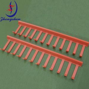 China Red Egg Collection Finger 330MM For Poultry Egg Collection System factory
