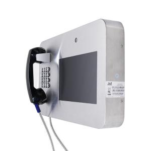 China 1280*800 LCD Video Visitation Telephone Intelligent Network Video Telephone factory