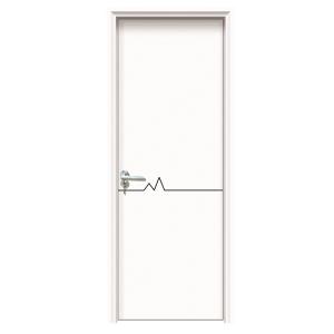 China Waterproof WPC Hollow Door Ultimate Moisture And Dampness Solution factory