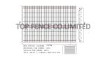 3D wire mesh fence panels