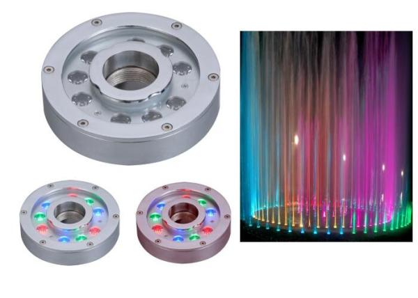 LED Underwater Fountain Lights 160MM Diameter , Underwater LED Lights For