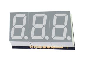 China Common Anode 3 Digit SMD LED Display Module 0.39 Inch White Color factory