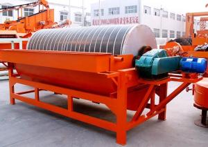 China Stones Bulk Materials Magnetic Drum Separator Feed Size Less Than 50mm factory