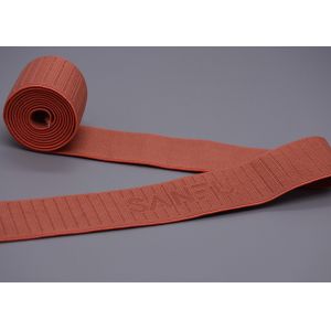 25mm Recycled Jacquard Elastic With Single Side For Garment
