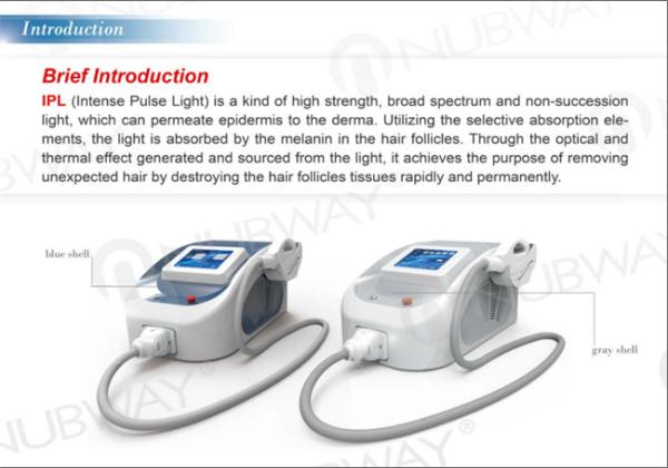 CE approved IPL hair removal machine