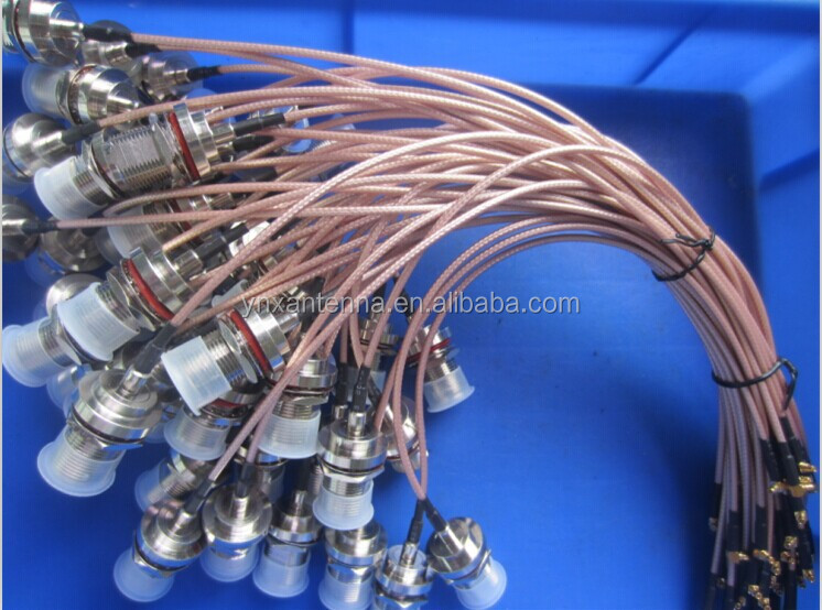 Black Adapter N Female to SMB Fakra CRC9 TS9 Connector RG174 RG178 RG316 Coaxial Cable