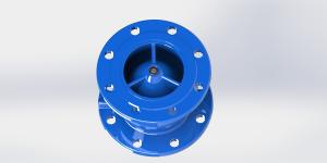 China Quick Close Ductile Iron Non Slam Check Valve Anti Water Hammer factory