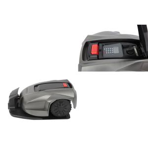 China Height Adjustable Lawn Mower , Recharge Automatic Robot Garden Mower Low Noise factory