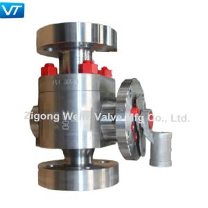 China Stainless Steel F51 Ball Valve 2500LB Anti Static API 6FA API 607 Fire Safe factory